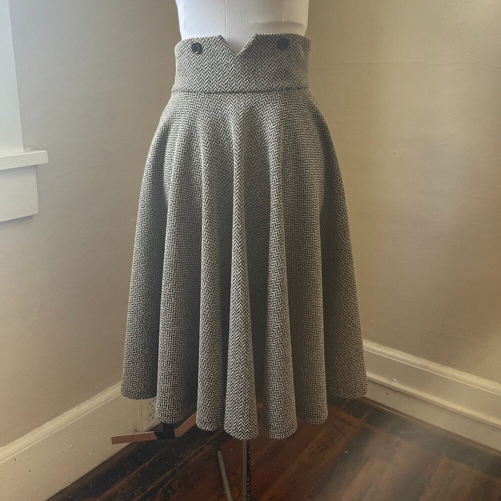 Vintage-style midi skirt (please read description)
